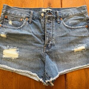 Relaxed Denim Shorts
